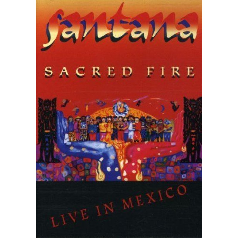 DVD Santana Sacred Fire Live In Mexico